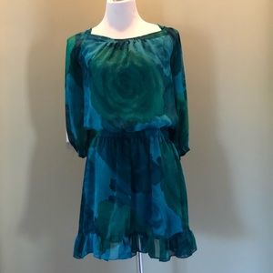 Sheer Express Dress.. with built in slip!